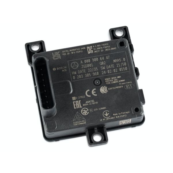 Radar, Adaptive Cruise Control  Mercedes CLA 118, GLE 167, A-Class 177, EQB 243, GLB 247, AMG GT 290