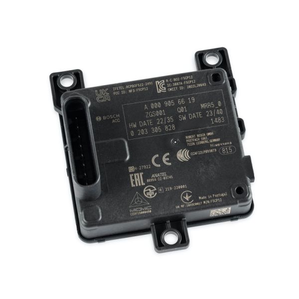 Radar, Adaptive Cruise Control  Mercedes C-Class 206, S-Class 223, GLC 254, EQE 294 295, EQS 296 297, CLE 236, SL 232, AMG GT 192