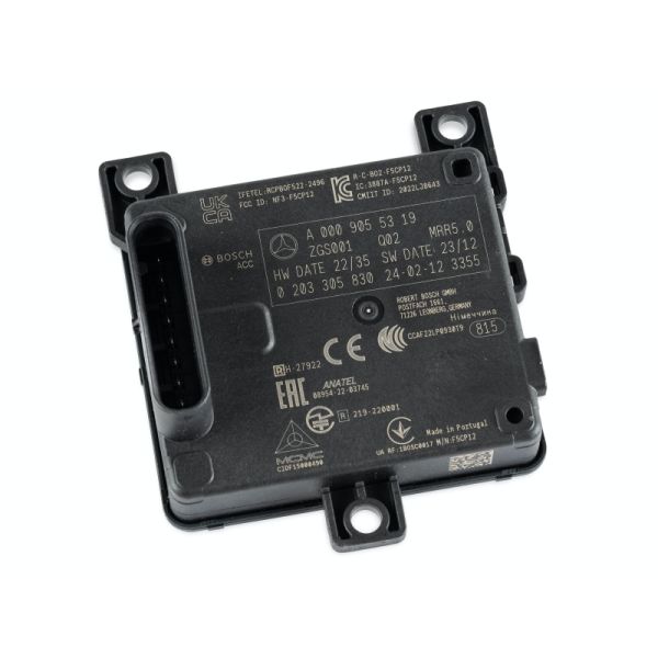 Radar, Adaptive Cruise Control  Mercedes CLA 118, GLE 167, A-Class 177, EQB 243, GLB 247, AMG GT 290, V-Class 447 448, Sprinter 907 910