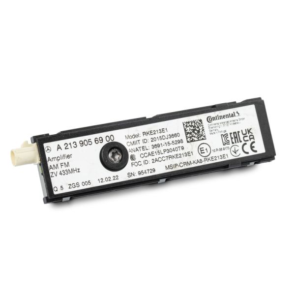 Wzmacniacz Anteny  Mercedes CLA 118, GLE 167, A-Class 177, C-Class 205, E-Class 213 238, S-Class 217, S-Class 222, EQA 243, GLA 247, GLC 253, AMG GT 290, EQC 293, G-Class 463 464